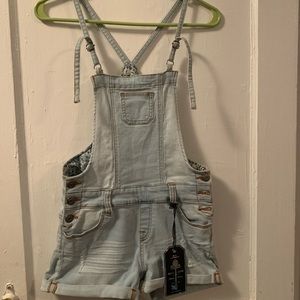 Jeans short overalls